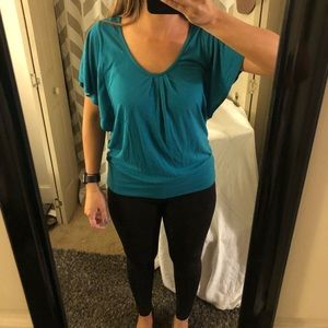 Teal Xhilaration Top